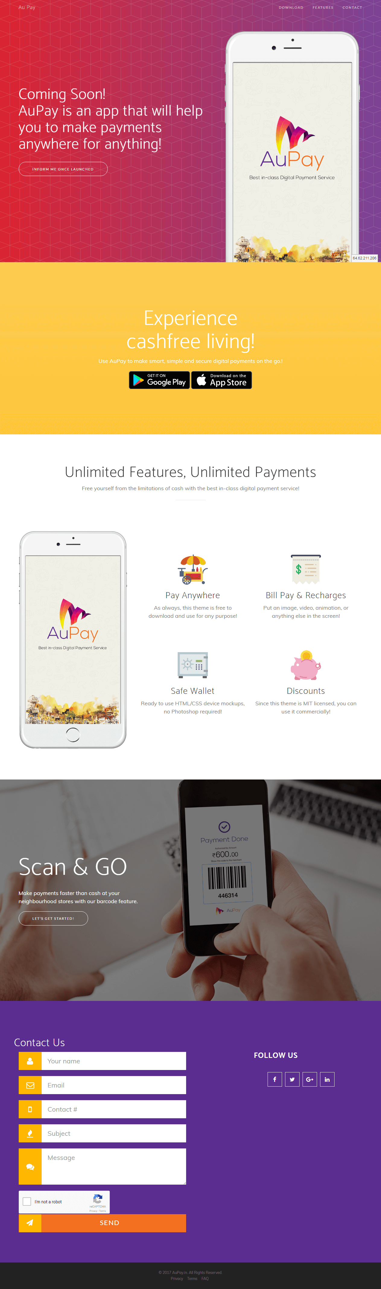 Aupay web