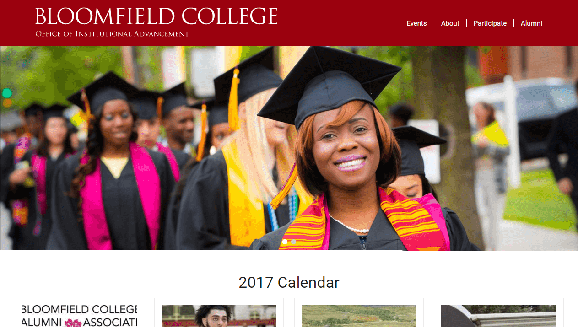 Bloomfield College web