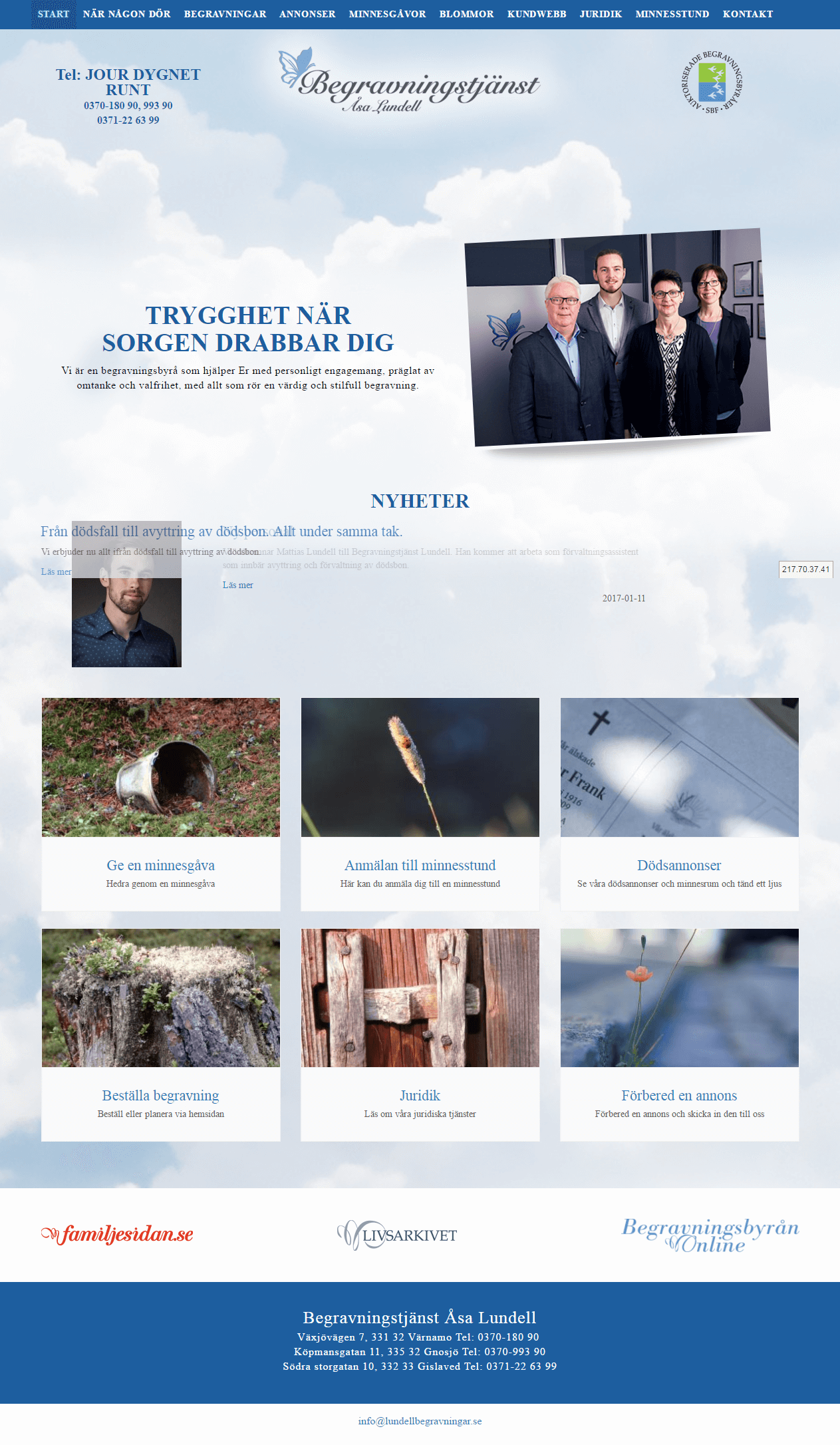 Lundell Begravningar