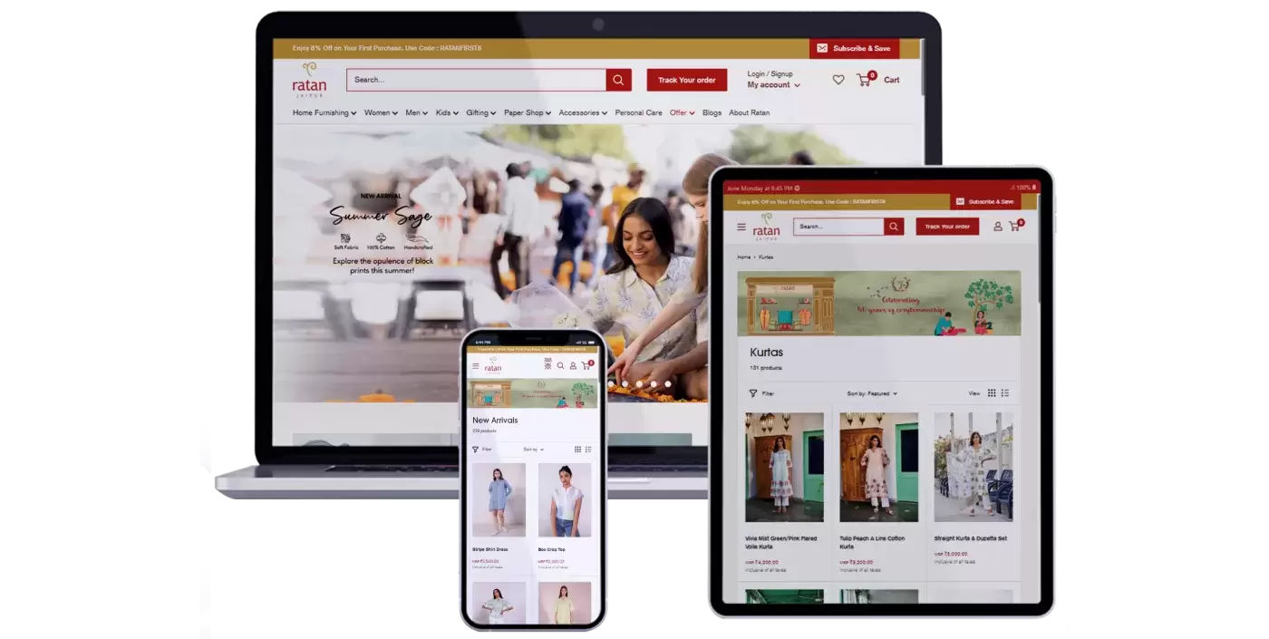 Website Display