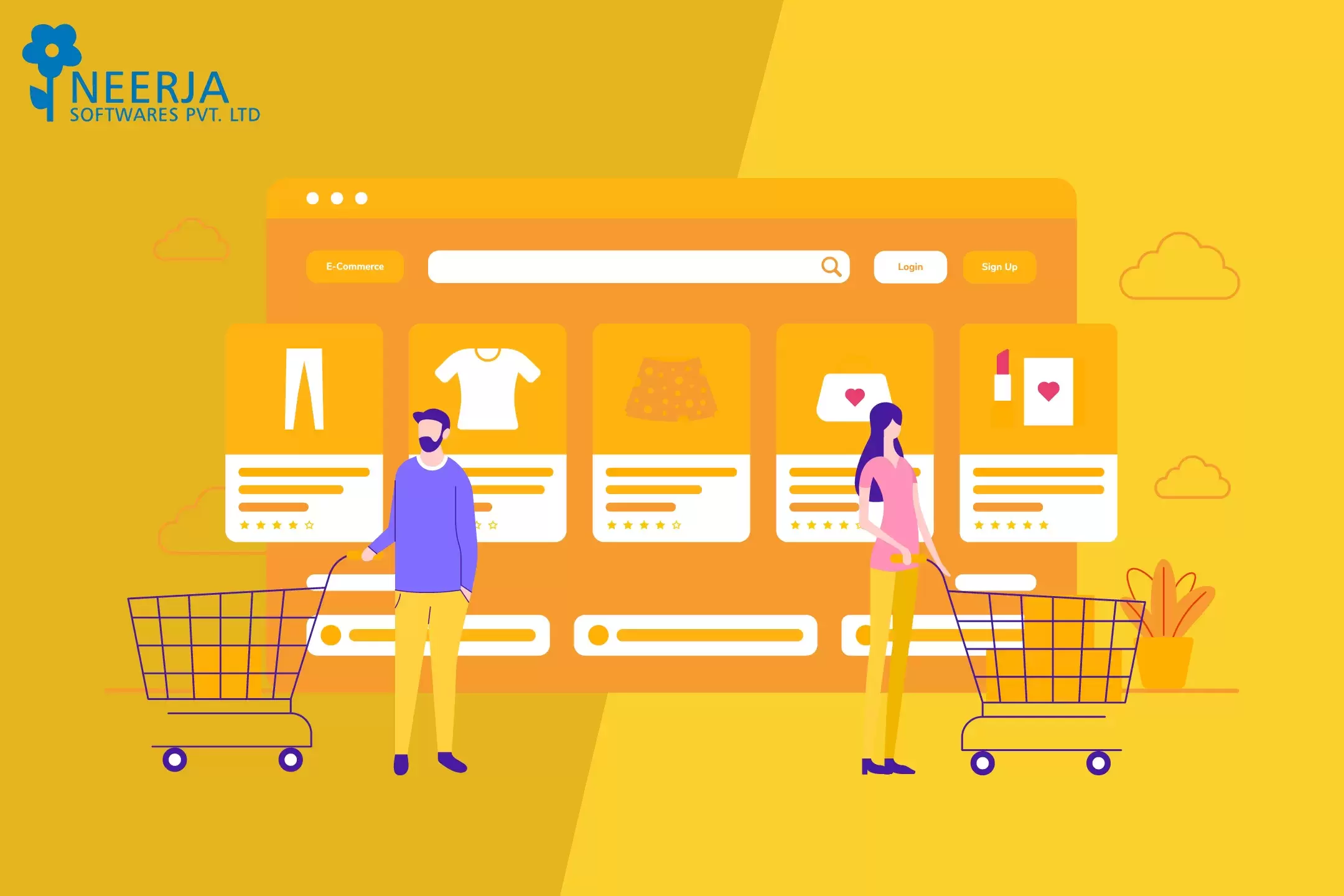 Create eCommerce website using Magento Platform